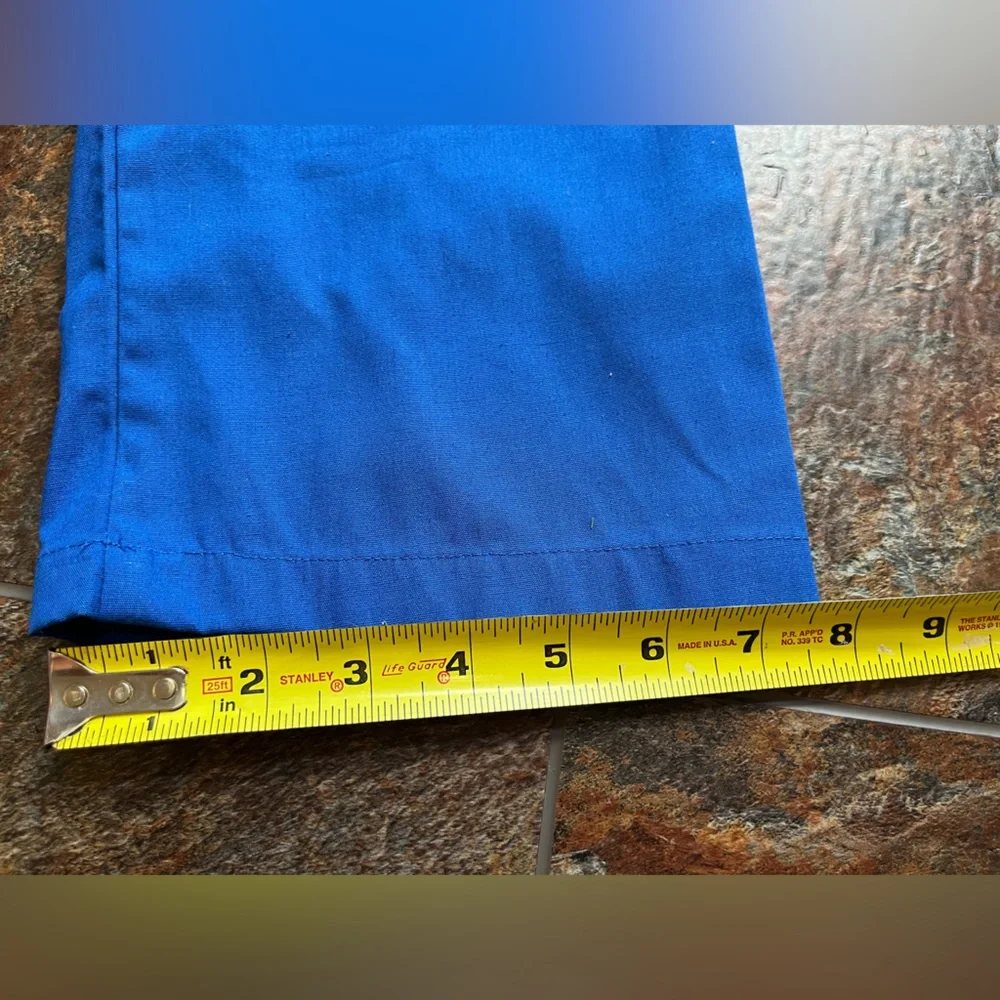 New Harriton blue adult scrub lab medical pants with drawstring waist.Size small - Picture 9 of 9